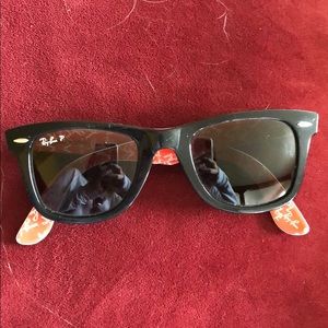 Black and Red Ray Bans